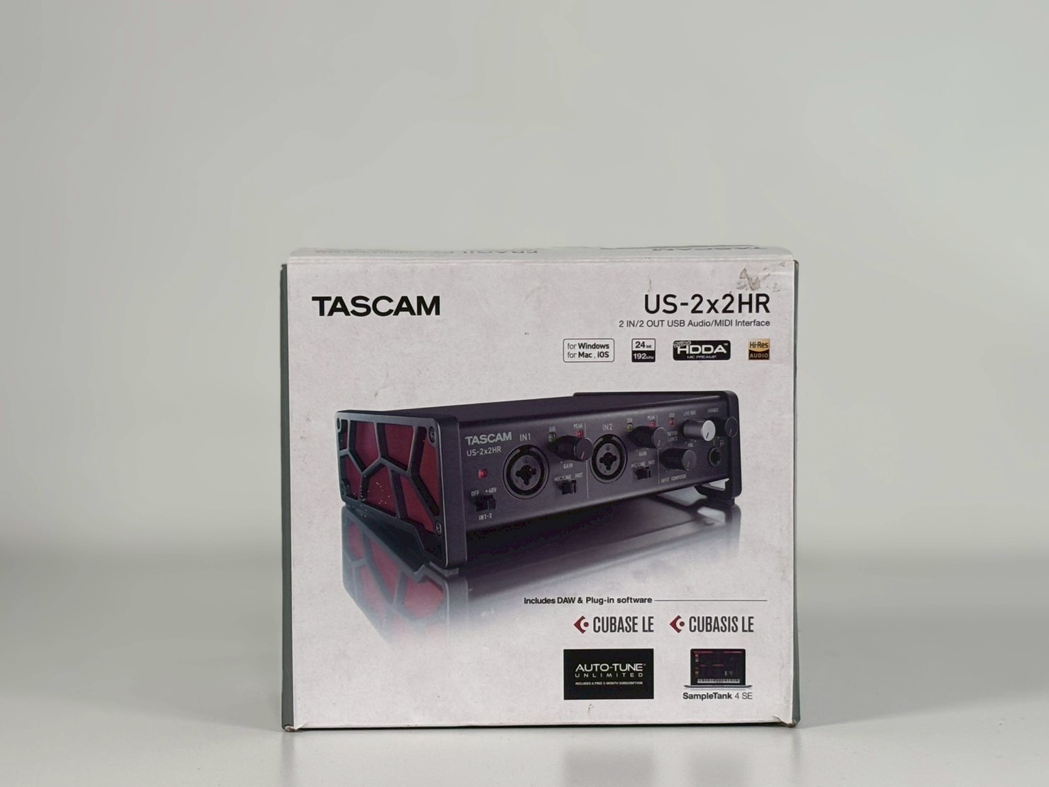 Audio Interface - 2in/2out TASCAM US-2x2HR USB